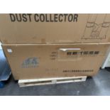 4KW Boxed Mobile Twin Bag Dust Collector