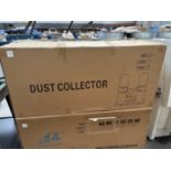 4KW Boxed Mobile Twin Bag Dust Collector