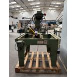 WADKIN BURSGREEN 350BRA Crosscut Radial Arm Saw- 3PH