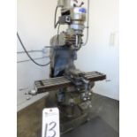 Rutland 2hp Vertical Mill, 9'' x 42'' Table