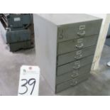 (Lot) Heavy Duty 6-Drawer Tool Cabinet w/