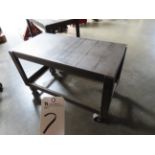 Steel Cart, Approx. 24'' x 48'' x 30''T