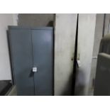 (Lot) Cabinet w/ Misc. Drills & Contents