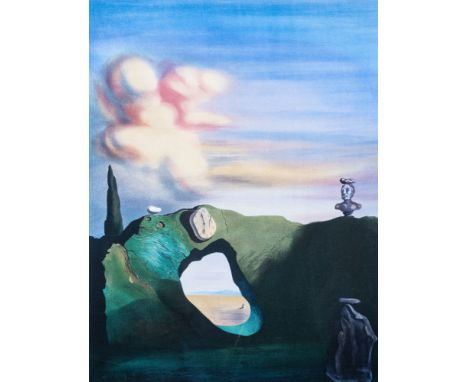 Full title: Salvador Dali (1904-1989, after): Untitled, serigraph on silk, (1996)Description: Work:64 x 45 cmÊ Frame: 93,9 x 