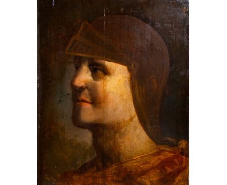 Full title: European school, follower of Jan van de Venne (active 1616-1651): Portrait of a man, oil on panel, 18th C.Descrip