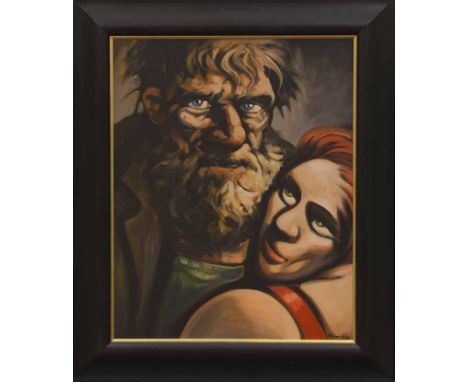 * PETER HOWSON OBE,
TEMPTATION
oil on canvas, signed
76cm x 61cm
Framed