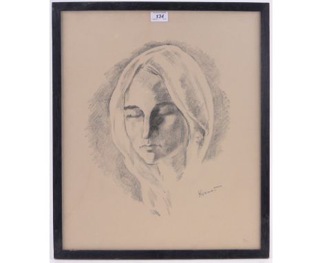 Jacob Kramer (1892-1962),lithograph, Mira, signed in pencil no. 7/10, 20.5" x 17", framed.