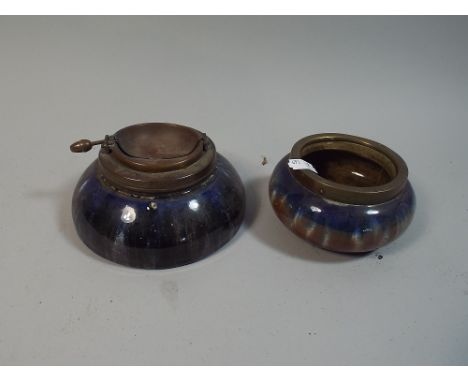 Two Ceramic Ashtrays 