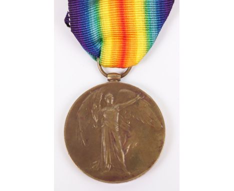 WW1 Submarine E.37 Casualty Victory Medal, awarded to “K3353 GE WOODGER ACT SPO RN”, who was killed on HM Submarine E.37 when