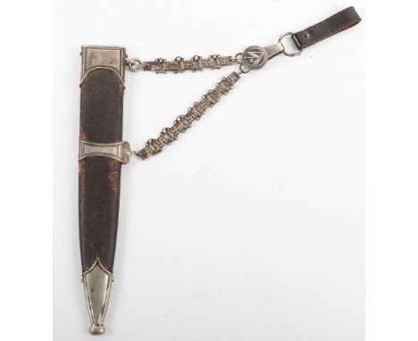 Rare Third Reich SA (Sturmabteilung) Honour Dagger Scabbard, superb example of an original scabbard for a SA honour dagger wi