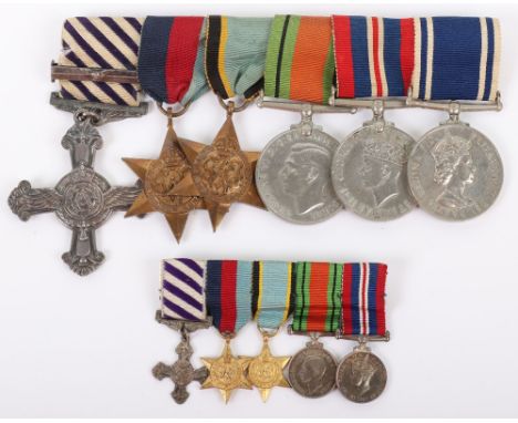 A Very Fine Second World War Bomber Command Pathfinder Force Distinguished Flying Cross And Second Award Bar Group of Six, Aw