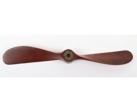 Small Wooden Generator Propeller, nice example with various markings to the centre of the propeller including “A” over broad 