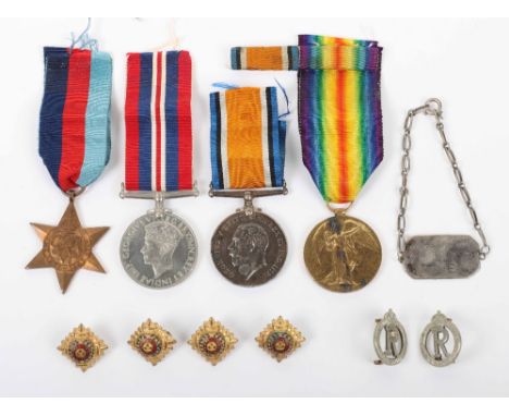 Grouping of Medals and Associated Items of 10th (Scottish) Battalion Kings Liverpool Regiment Interest, consisting of British