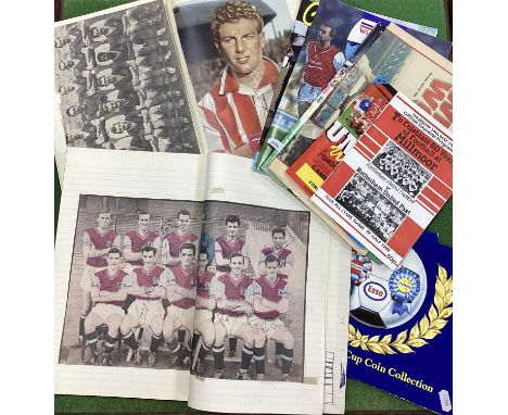 Football Autographs Circa 1960, including Brian Clough, Charlie Hurley, Redfern Froggatt, Roy Bailey, Les Massie, John Neal, 
