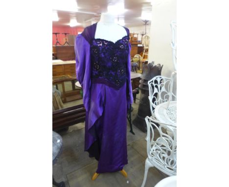 A mannequin on stand 