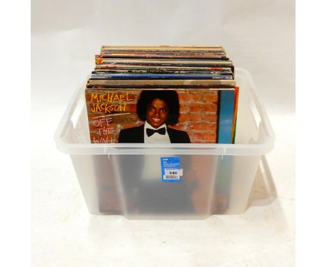 &nbsp;VINYL LP RECORDS&nbsp;a good box of pop, rock, reggae and prog rock vinyl records with Bob Marley and the Wailers, Mich