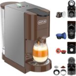 RRP £146.99 KOTLIE 5 in 1 Coffee Machine for Nespresso Original/Dolce