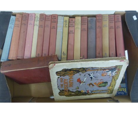 An assortment of Enid Blyton books to include eight Famous Five editions some of them first editions etc. published by Hodder