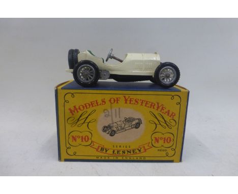 MATCHBOX - Models of Yesteryear, first series - 1908 Grand Prix Mercedes, 1959, near mint and boxed.