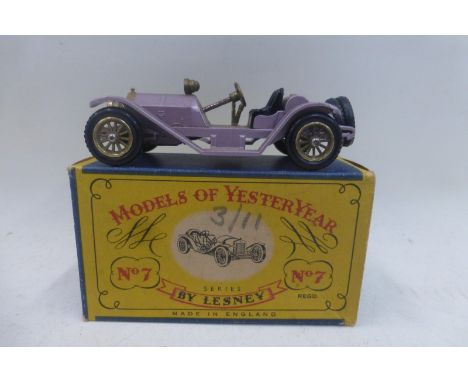 MATCHBOX - Models of Yesteryear, first series - Mercer 1913 Raceabout, 1959, near mint and boxed.