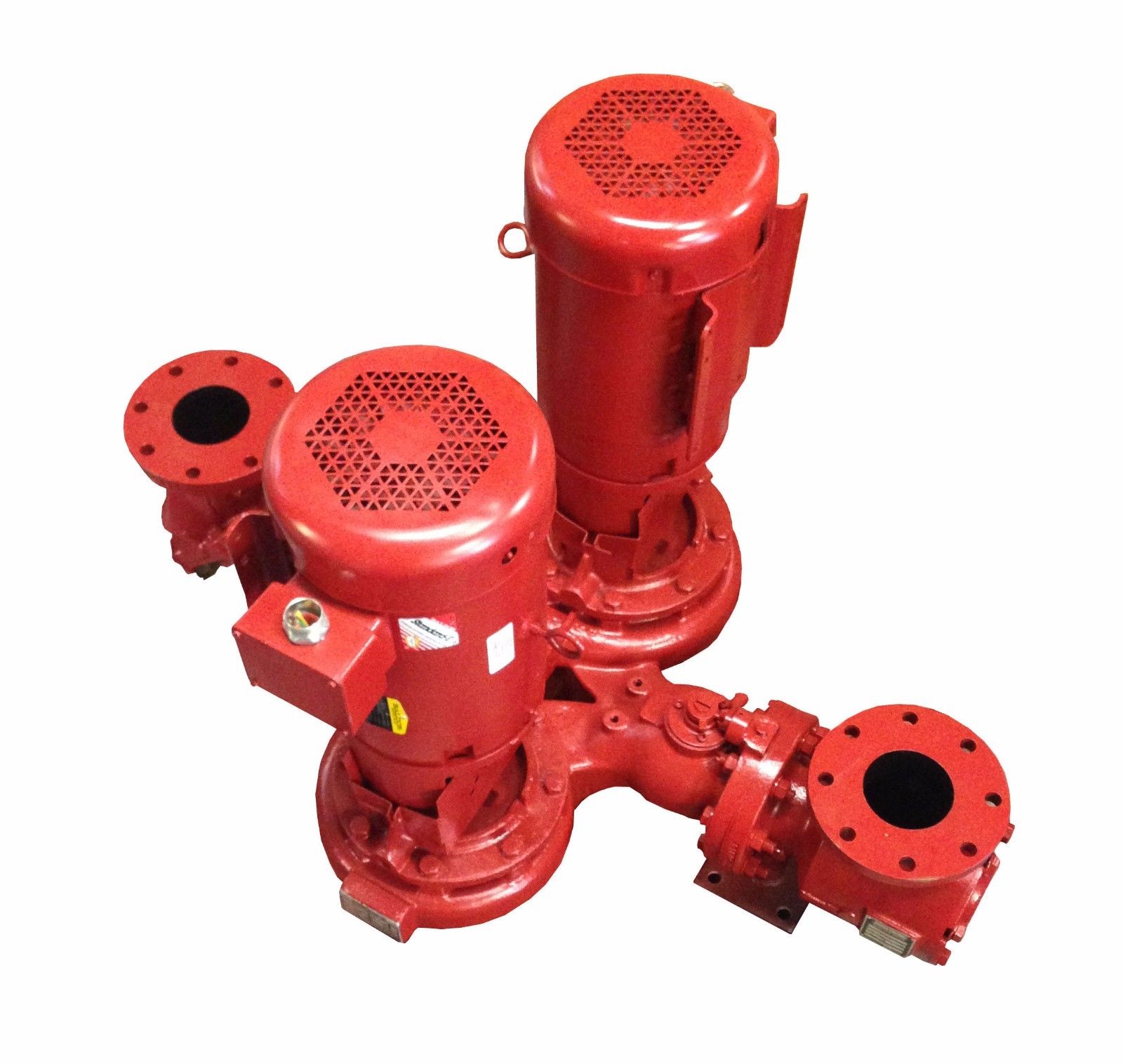 ARMSTRONG PUMP DUAL VERTICAL INLINE 4X4X8 180 GPM 7.5 HP SG4X4 PN20