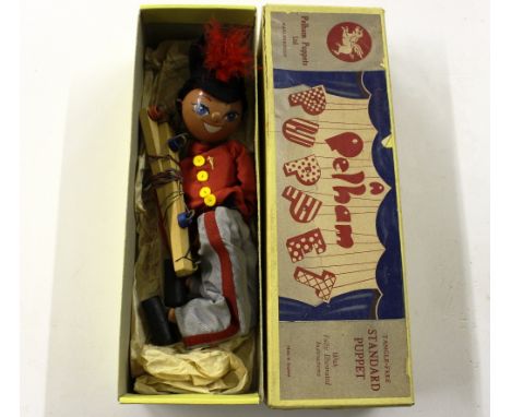 A Pelham puppet in original box 