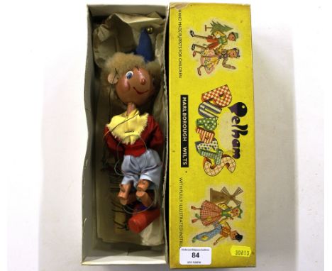 A Pelham puppet in original box 
