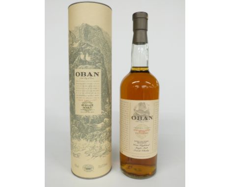 Oban Distillery 'Available Only At The Distillery' natural cask strength West Highland single malt Scotch whisky, 70cl, 55.2%