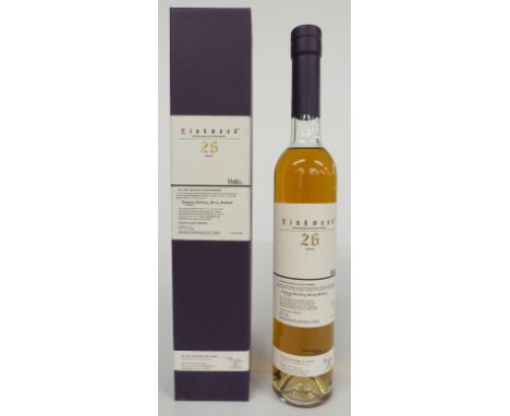 Linkwood Distillery 26 year old rum cask Speyside single malt Scotch whisky, bottle number 856, 50cl 54.5% vol, in original b