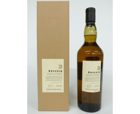 Brechin 2005 28 year old natural cask strength single malt Scotch whisky, bottle number 00405, 70cl, 53.3% vol, in original b