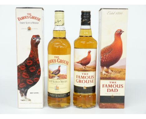 Two bottles of Famous Grouse Scotch Whisky, both 70cl, 40% vol