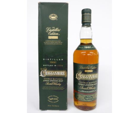 Cragganmore The Distillers Edition 2004 13 year old double matured single Speyside malt Scotch whisky, limited editionCggD 65