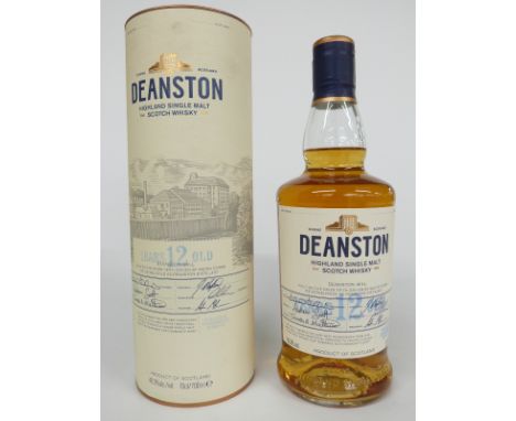 Deanston 12 year old Perthshire Highland single malt Scotch whisky, 70cl, 46.3% vol