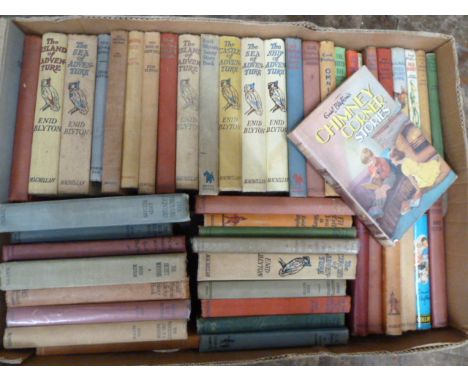 Box of vintage Enid Blyton story books