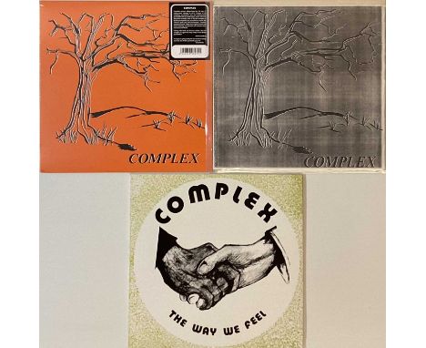 COMPLEX - COMPLEX LP (ORIGINAL UK SELF-RELEASED PRESSING PLUS REISSUES). A fantastic chance to add one of the holy grails of 