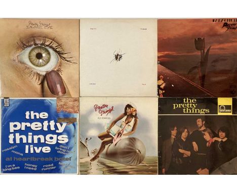 THE PRETTY THINGS - LP COLLECTION. Here we have a quality selection of 9 LPs by The Pretty Things. Titles include Parachute (