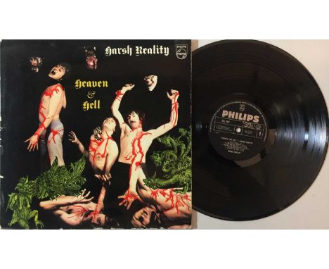 HARSH REALITY - HEAVEN &amp; HELL LP (ORIGINAL UK PRESSING PHILIPS SBL 7891). Clean original UK example of the mega 1969 LP f