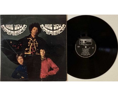 JIMI HENDRIX - ARE YOU EXPERIENCED LP (ORIGINAL UK FULLY LAMINATED COPY - TRACK 612001). Scarcely seen original UK fully lami
