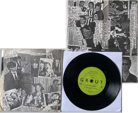 THE GROUT - DO IT YOURSELF EP (ORIGINAL UK PRESSING - URINATING VICAR MUSIC - GR). Absolutely monster Punk rarity with this f