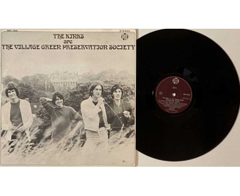 THE KINKS - ARE THE VILLAGE GREEN PRESERVATION SOCIETY LP (ORIGINAL SWEDISH PRESSING NSPL 18233). Here's another desirable co
