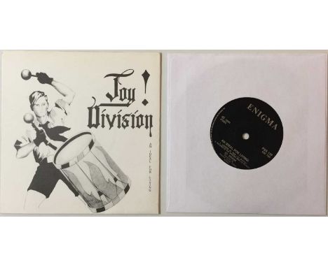 JOY DIVISION - AN IDEAL FOR LIVING (PSS 139 UK ORIGINAL). A fantastic clean original UK copy (self-released on Enigma Records