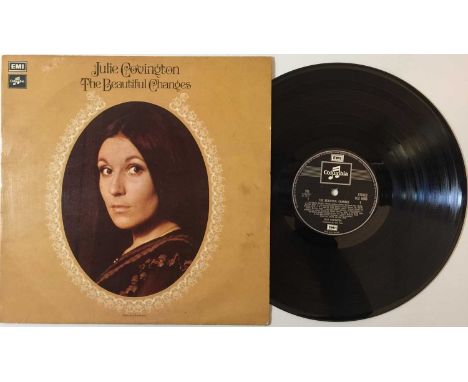 JULIE COVINGTON - THE BEAUTIFUL CHANGES LP (ORIGINAL UK PRESSING - COLUMBIA SCX 6466). The seldom seen 1971 LP from Julie Cov