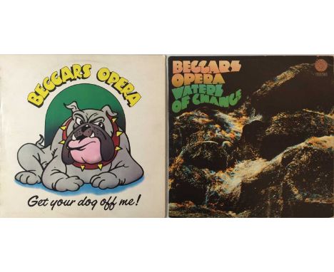 BEGGARS OPERA - LP RARITIES. A lovely pack of 2 LPs by Scottish prog-rockers Beggars Opera. Titles include Waters Of Change (