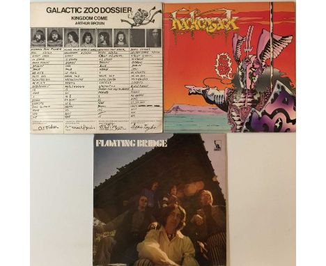 BLUES ROCK/ HARD ROCK - LP RARITIES. A superb pack of 3 LP rarities. Artists/ titles include Hackensack - Up The Hardway (238