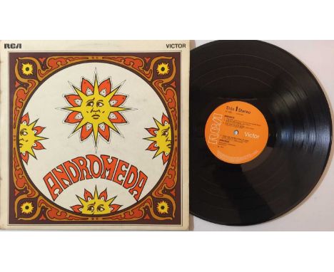ANDROMEDA - ANDROMEDA LP (ORIGINAL UK PRESSING - RCA VICTOR SF 8081). The mesmerizing eponymous 1969 LP from Andromeda, this 