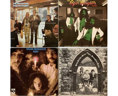 EDGAR BROUGHTON BAND AND RELATED - LPs. A quality pack of 4 LPs by Edgar Broughton Band and related. Titles include Sing Brot