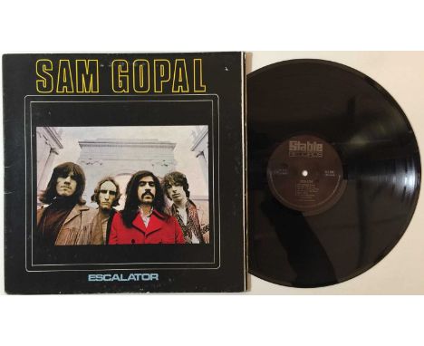SAM GOPAL - ESCALATOR LP (ORIGINAL UK PRESSING - STABLE SLE 8001). Monstrously hard to find original UK pressing of the rathe