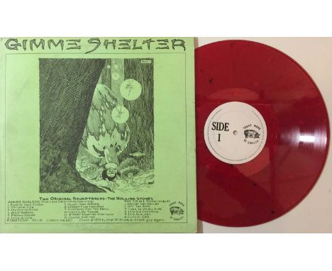 THE ROLLING STONES - GIMME SHELTER LP (US PRIVATE RELEASE). Here we have an intriguing privately released LP by The Rolling S