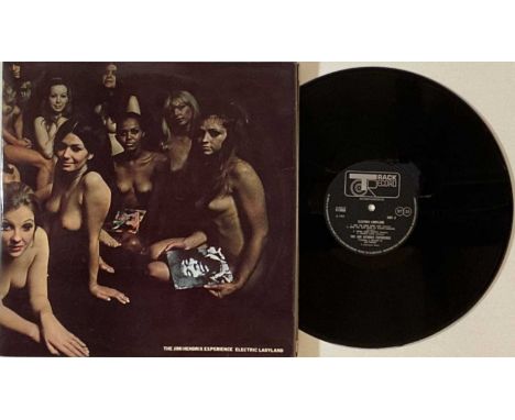 THE JIMI HENDRIX EXPERIENCE - ELECTRIC LADYLAND LP (ORIGINAL UK PRESSING - TRACK 613008/9). Superb example original UK 'white
