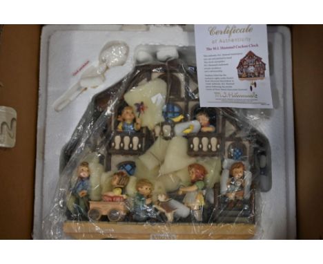 Boxed Danbury Mint Hummel cuckoo clock